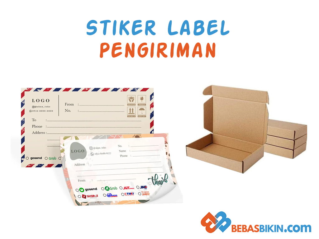 Kenali Lebih Dalam Stiker Label Pengiriman dan 4 Manfaatnya Berikut Ini! 4 stiker label pengiriman